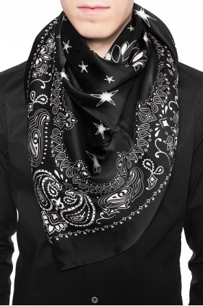 Patterned logo shawl, zdjęcie 2 Patterned logo shawl od Amiri